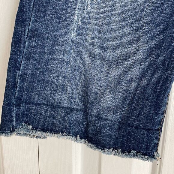Kut from the Kloth Catherine Boyfriend Shorts Size 0‎ Raw Hem - Picture 3 of 6